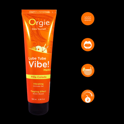Orgie Lube Tube Vibe Pina Colada 100ml